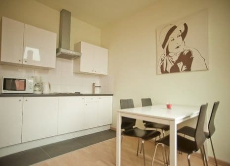 furnished studio near the port of Antwerp