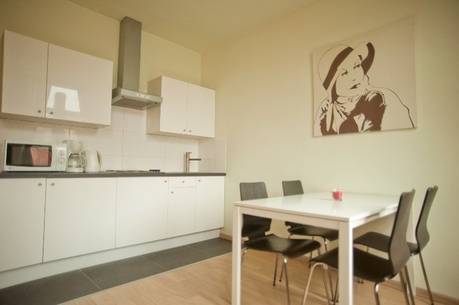 Furnished studio near the port of Antwerp